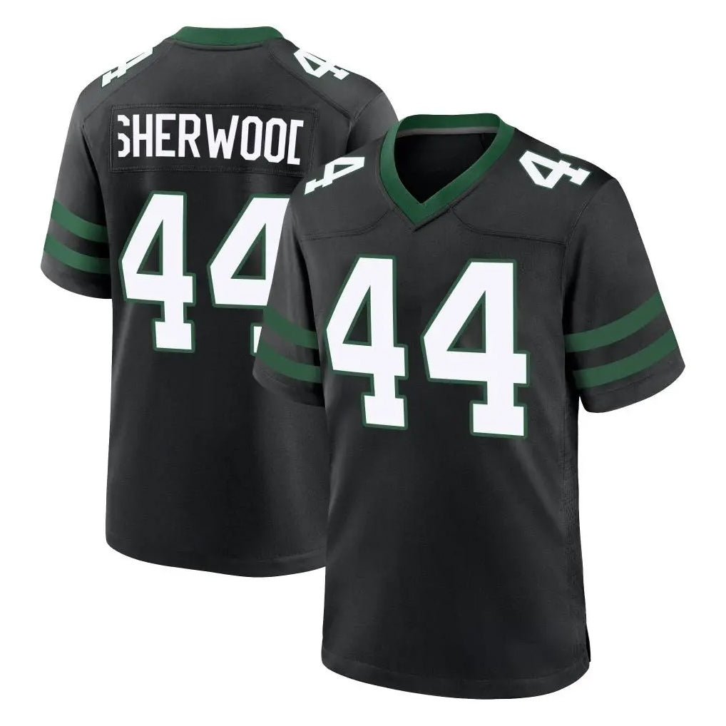 Cooneas NY.Jets #44 Jamien Sherwood Player Black Legacy Home Game Stitched Jerseys