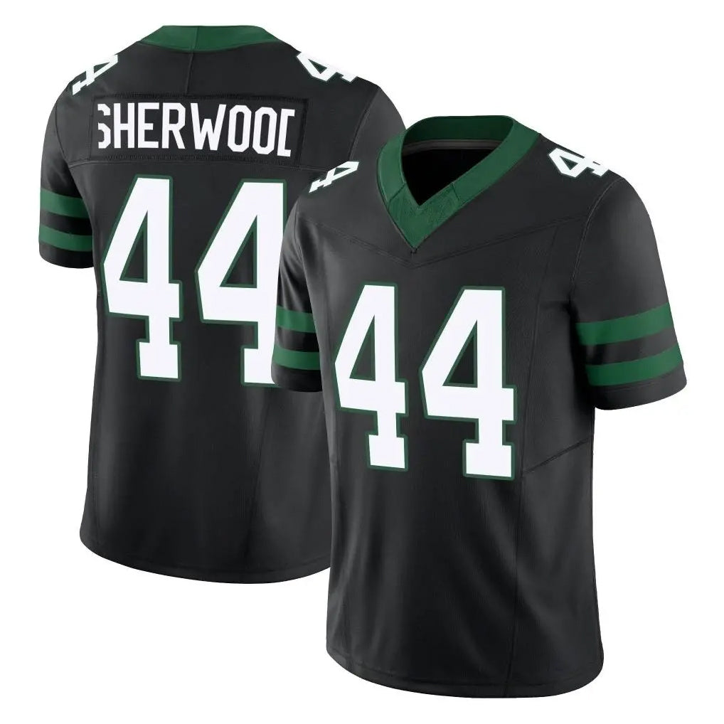 Cooneas NY.Jets #44 Jamien Sherwood Player Black Limited Legacy Vapor F.U.S.E. Home Game Stitched Jerseys