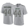 Cooneas NY.Jets #44 Jamien Sherwood Player Gray Limited Atmosphere Fashion Home Game Stitched Jerseys