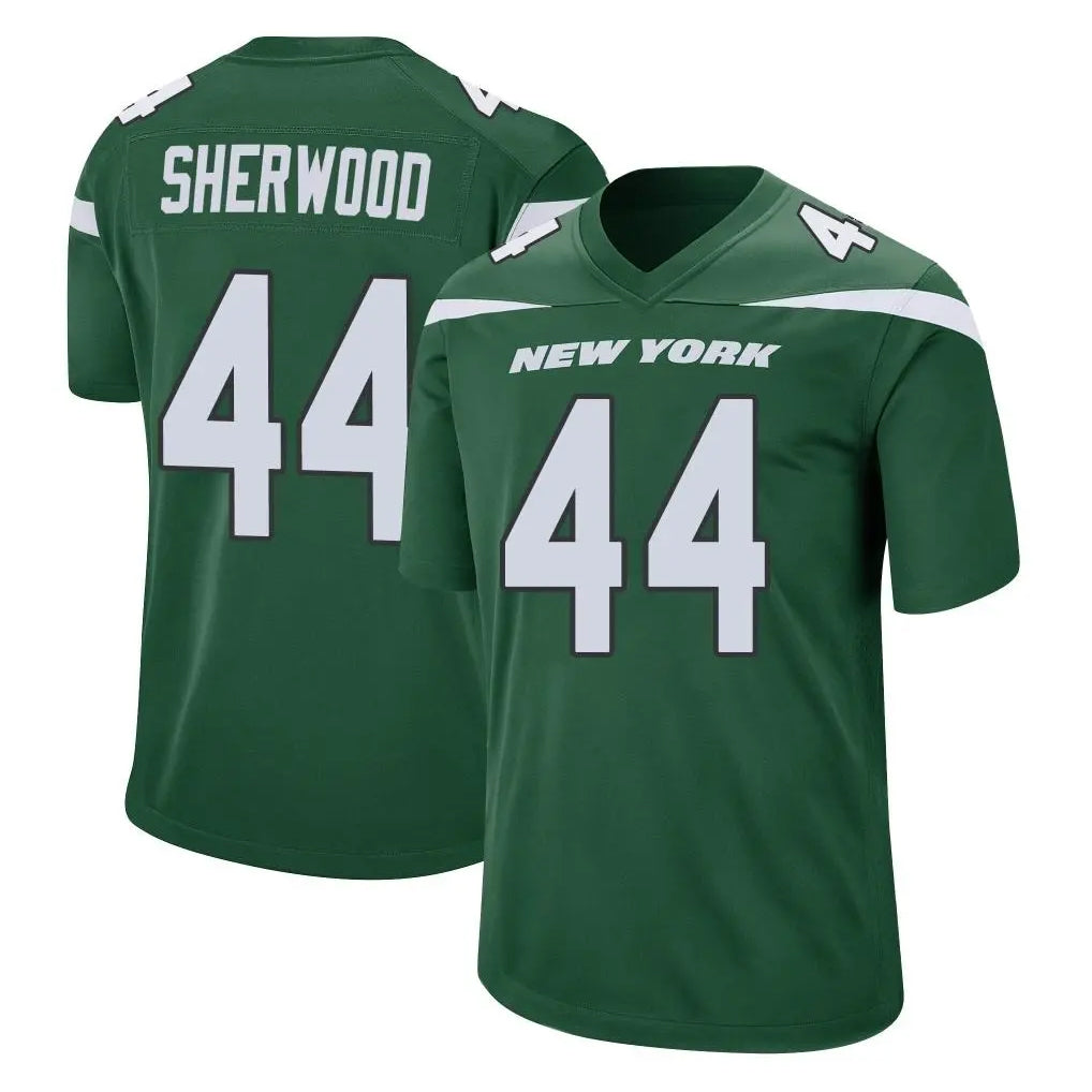 Cooneas NY.Jets #44 Jamien Sherwood Player Green Home Game Stitched Jerseys