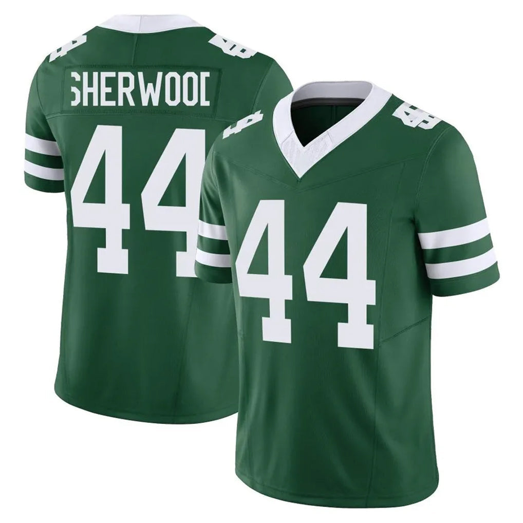Cooneas NY.Jets #44 Jamien Sherwood Player Green Legacy Limited Vapor F.U.S.E. Home Game Stitched Jerseys
