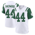 Cooneas NY.Jets #44 Jamien Sherwood Player White Classic Home Game Stitched Jerseys