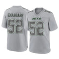 Cooneas NY.Jets #52 Kingsley Enagbare Player Gray Limited Atmosphere Fashion Home Game Stitched Jerseys