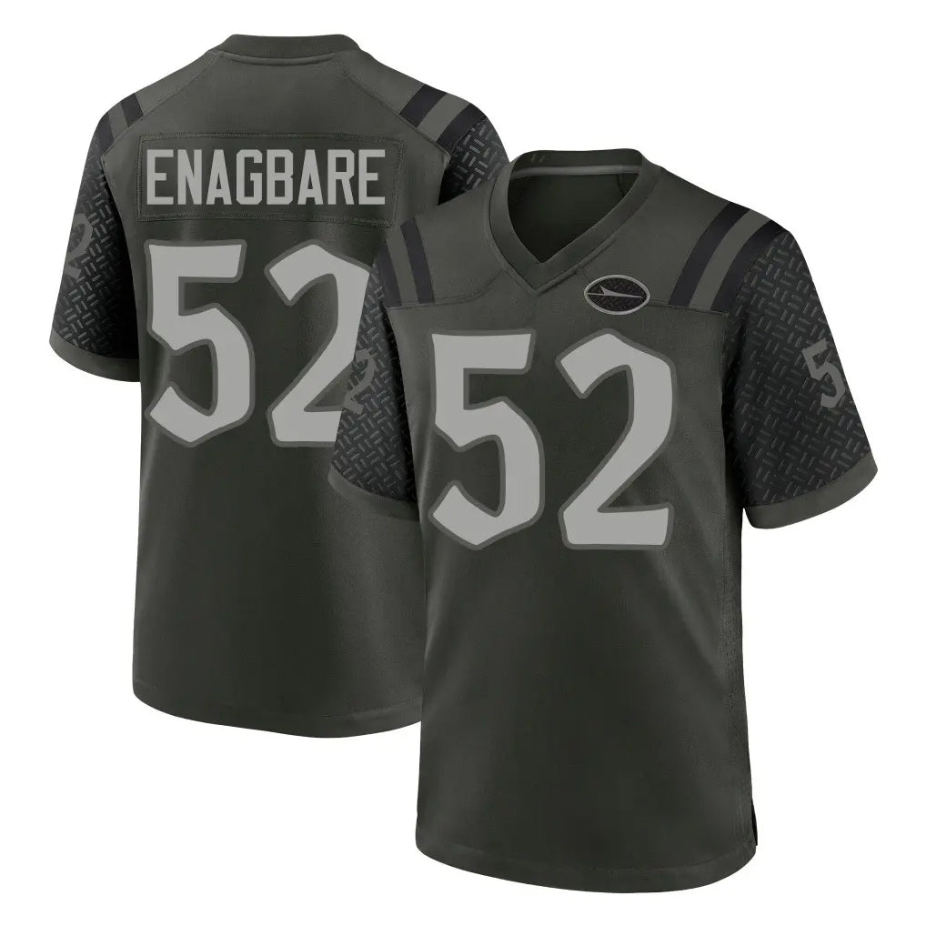 Cooneas NY.Jets #52 Kingsley Enagbare Player Green 2025 Rivalries Collection Home Game Stitched Jerseys