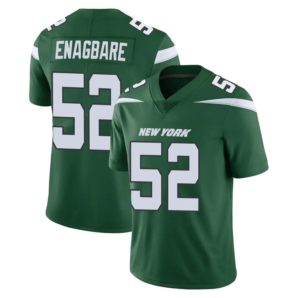 Cooneas NY.Jets #52 Kingsley Enagbare Player Green Limited Vapor Home Game Stitched Jerseys