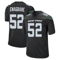 Cooneas NY.Jets #52 Kingsley Enagbare Player Stealth Black Home Game Stitched Jerseys