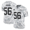 Cooneas NY.Jets #56 Demario Davis Player Arctic Camo Salute to Service Limited Game Stitched Jerseys