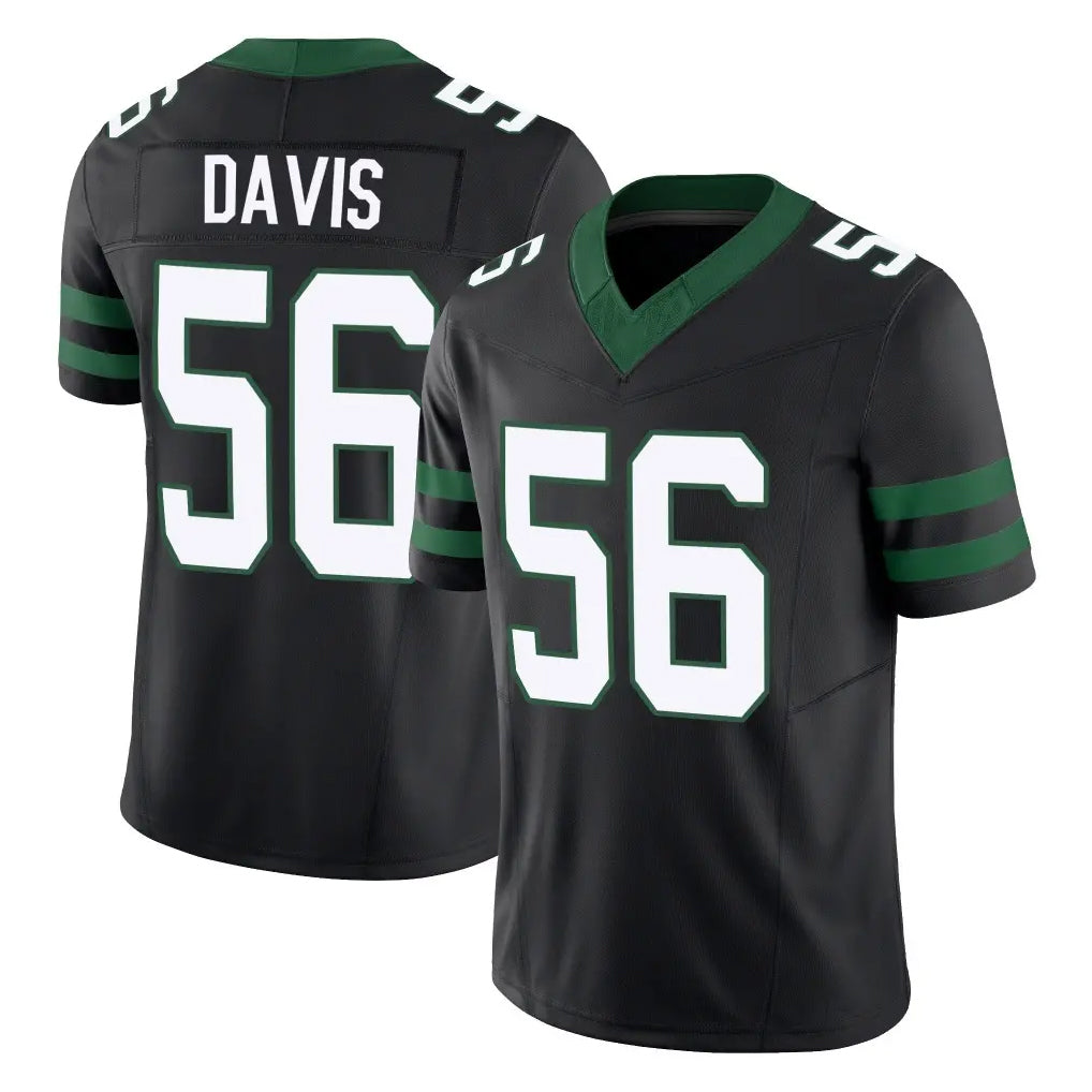Cooneas NY.Jets #56 Demario Davis Player Black Limited Legacy Vapor F.U.S.E. Home Game Stitched Jerseys