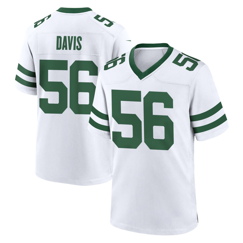 Cooneas NY.Jets #56 Demario Davis Player White Legacy Home Game Stitched Jerseys