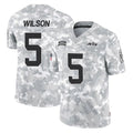 Cooneas NY.Jets #5 Garrett Wilson Player Arctic Camo Salute to Service Limited Game Stitched Jerseys