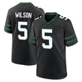 Cooneas NY.Jets #5 Garrett Wilson Player Black Legacy Home Game Stitched Jerseys