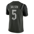 Cooneas NY.Jets #5 Garrett Wilson Player Gotham Green Vapor F.U.S.E. Limited Stitched Jerseys