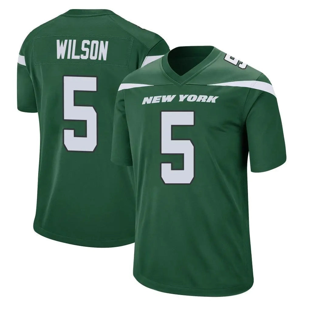 Cooneas NY.Jets #5 Garrett Wilson Player Green Game Stitched Jerseys