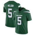 Cooneas NY.Jets #5 Garrett Wilson Player Green Limited Vapor Home Game Stitched Jerseys