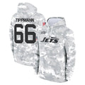 Cooneas NY.Jets #66 Joe Tippmann Player Arctic Camo Salute to Service Pullover Hoodies Limited Game Stitched Jerseys