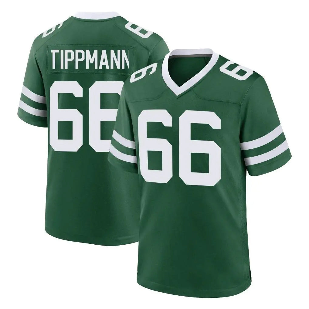 Cooneas NY.Jets #66 Joe Tippmann Player Green Legacy Home Game Stitched Jerseys