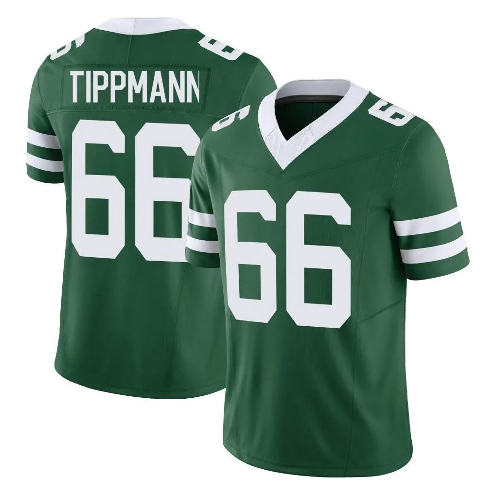 Cooneas NY.Jets #66 Joe Tippmann Player Green Legacy Limited Vapor F.U.S.E. Home Game Stitched Jerseys