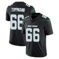 Cooneas NY.Jets #66 Joe Tippmann Player Stealth Black Limited Vapor Home Game Stitched Jerseys