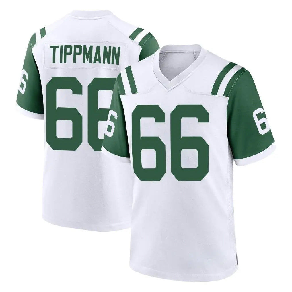 Cooneas NY.Jets #66 Joe Tippmann Player White Classic Home Game Stitched Jerseys