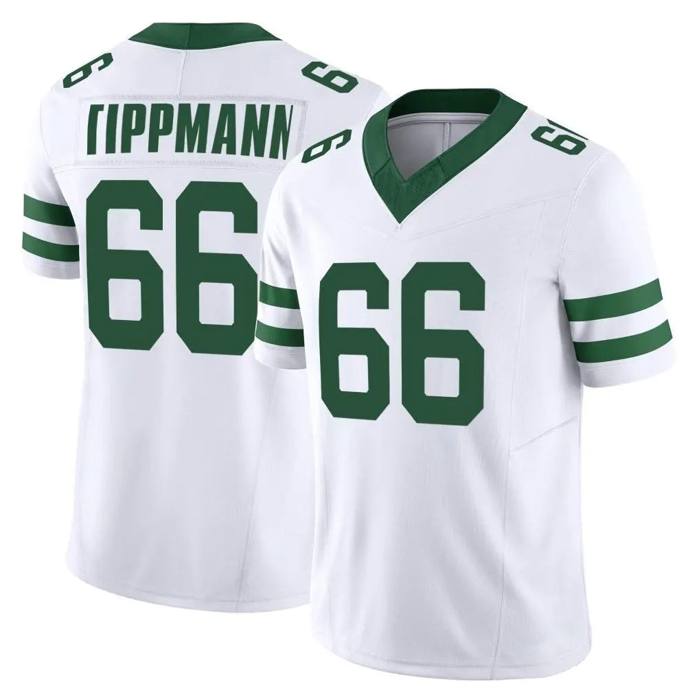 Cooneas NY.Jets #66 Joe Tippmann Player White Legacy Limited Vapor F.U.S.E. Home Game Stitched Jerseys