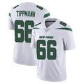 Cooneas NY.Jets #66 Joe Tippmann Player White Spotlight Limited Vapor Home Game Stitched Jerseys