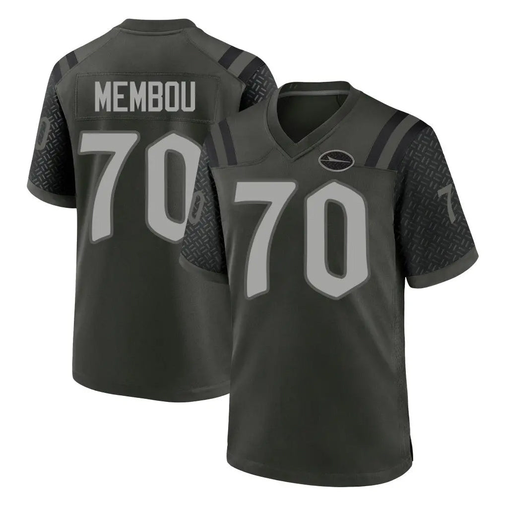 Cooneas NY.Jets #70 Armand Membou Player Green 2025 Rivalries Collection Home Game Stitched Jerseys