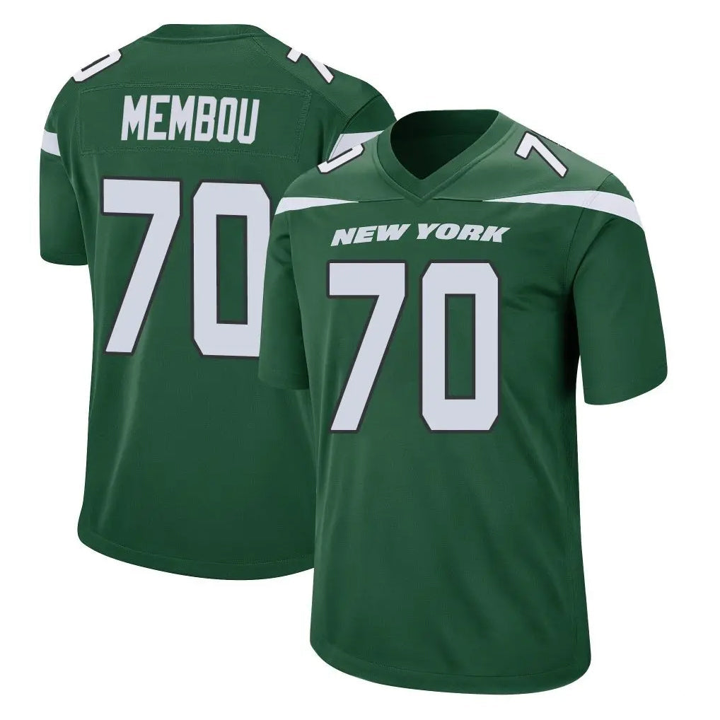 Cooneas NY.Jets #70 Armand Membou Player Green Home Game Stitched Jerseys