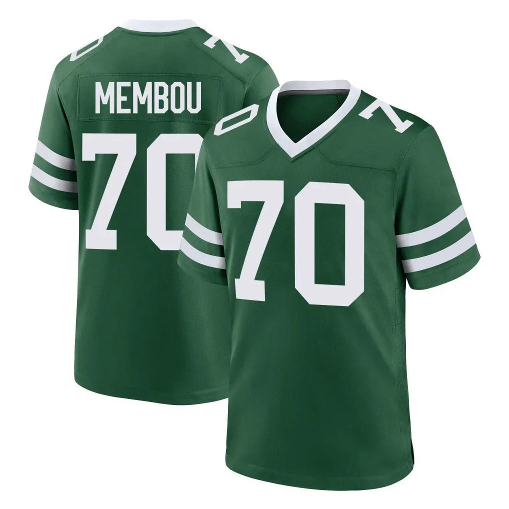 Cooneas NY.Jets #70 Armand Membou Player Green Legacy Home Game Stitched Jerseys