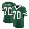 Cooneas NY.Jets #70 Armand Membou Player Green Legacy Limited Vapor F.U.S.E. Home Game Stitched Jerseys