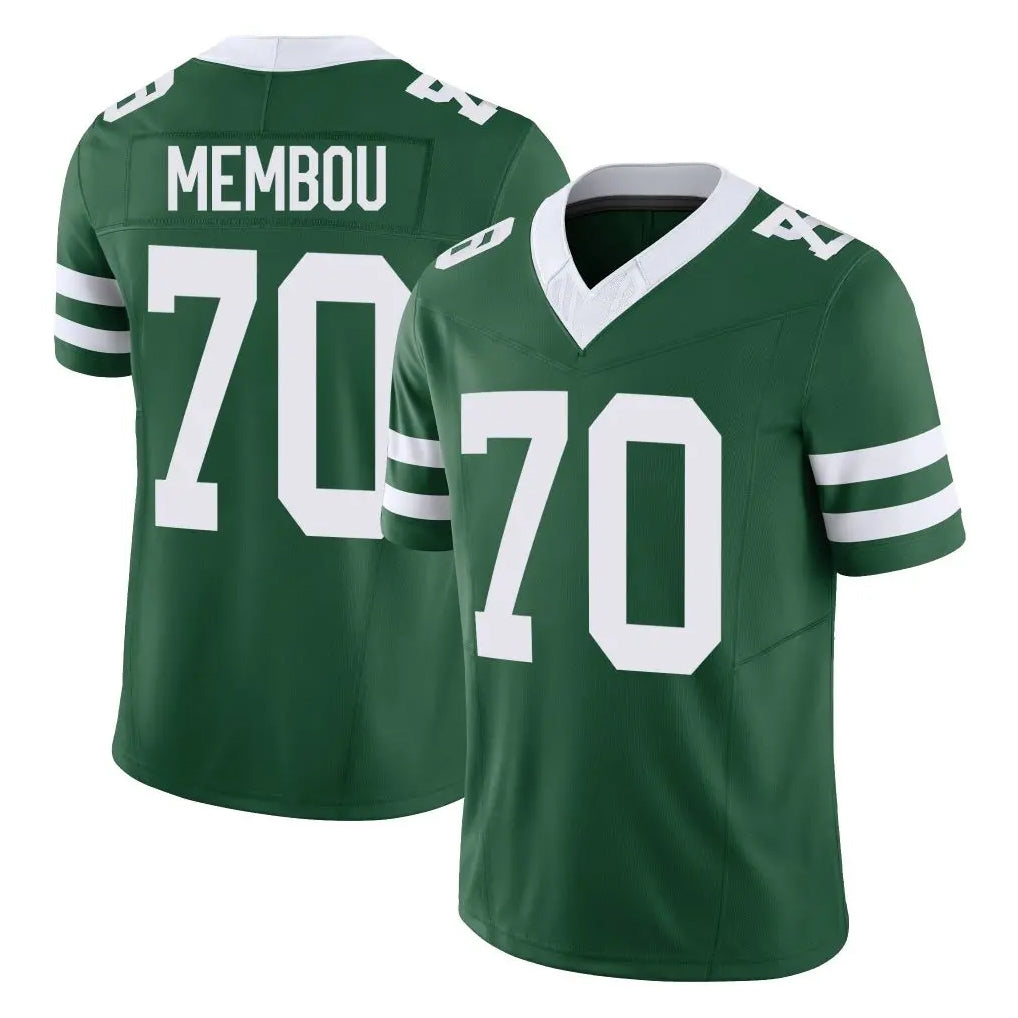 Cooneas NY.Jets #70 Armand Membou Player Green Legacy Limited Vapor F.U.S.E. Home Game Stitched Jerseys