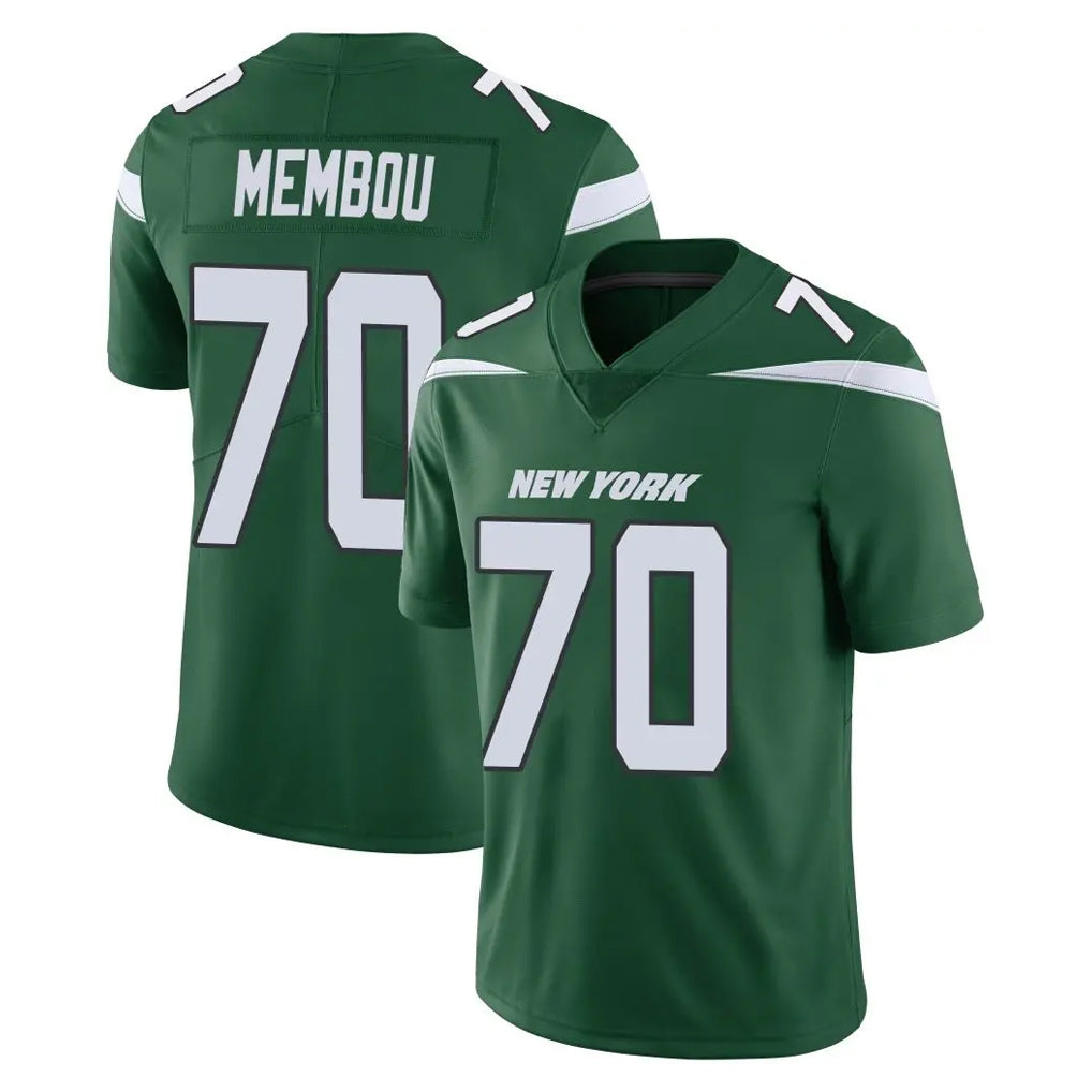 Cooneas NY.Jets #70 Armand Membou Player Green Limited Vapor Home Game Stitched Jerseys