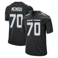 Cooneas NY.Jets #70 Armand Membou Player Stealth Black Home Game Stitched Jerseys