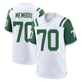 Cooneas NY.Jets #70 Armand Membou Player White Classic Home Game Stitched Jerseys