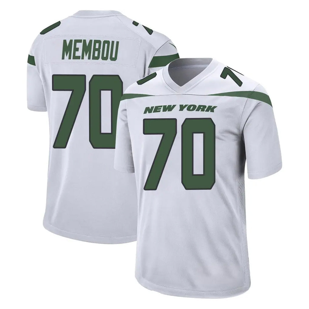 Cooneas NY.Jets #70 Armand Membou Player White Spotlight Home Game Stitched Jerseys