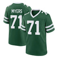 Cooneas NY.Jets #71 Josh Myers Player Green Legacy Home Game Stitched Jerseys