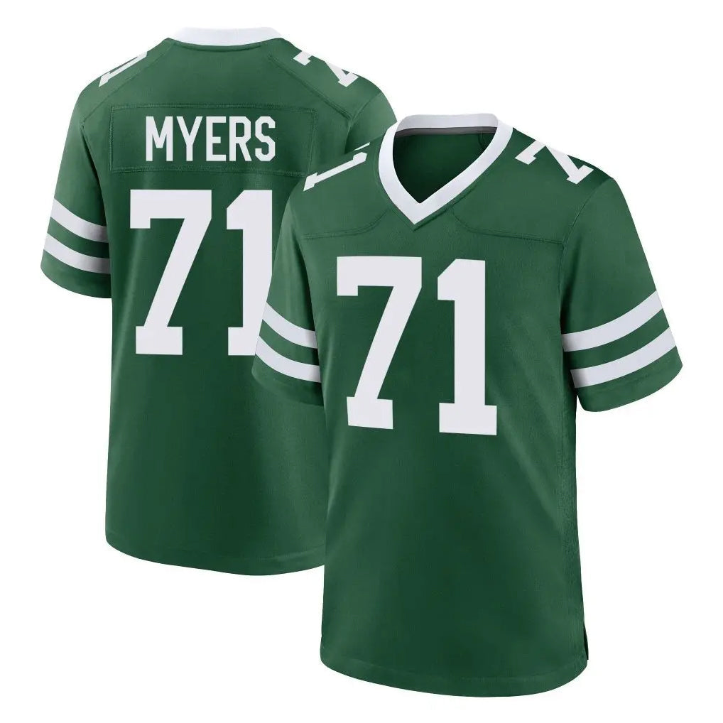 Cooneas NY.Jets #71 Josh Myers Player Green Legacy Home Game Stitched Jerseys