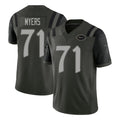 Cooneas NY.Jets #71 Josh Myers Player Green Limited 2025 Rivalries Collection Home Game Stitched Jerseys
