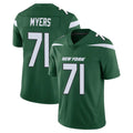 Cooneas NY.Jets #71 Josh Myers Player Green Limited Vapor Home Game Stitched Jerseys