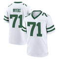 Cooneas NY.Jets #71 Josh Myers Player White Legacy Home Game Stitched Jerseys