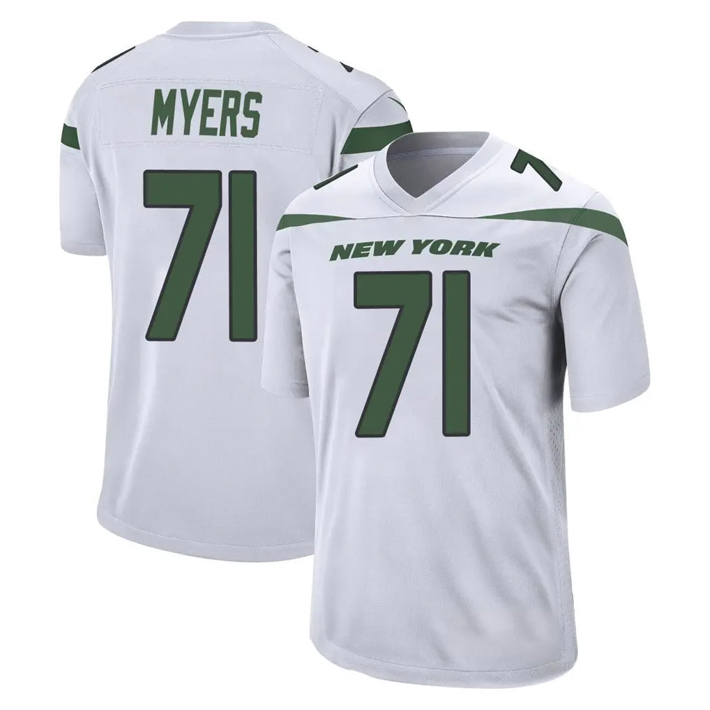 Cooneas NY.Jets #71 Josh Myers Player White Spotlight Home Game Stitched Jerseys