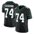 Cooneas NY.Jets #74 Olu Fashanu Player Black Limited Legacy Vapor F.U.S.E. Home Game Stitched Jerseys