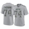 Cooneas NY.Jets #74 Olu Fashanu Player Gray Limited Atmosphere Fashion Home Game Stitched Jerseys