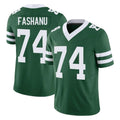Cooneas NY.Jets #74 Olu Fashanu Player Green Legacy Limited Vapor F.U.S.E. Home Game Stitched Jerseys