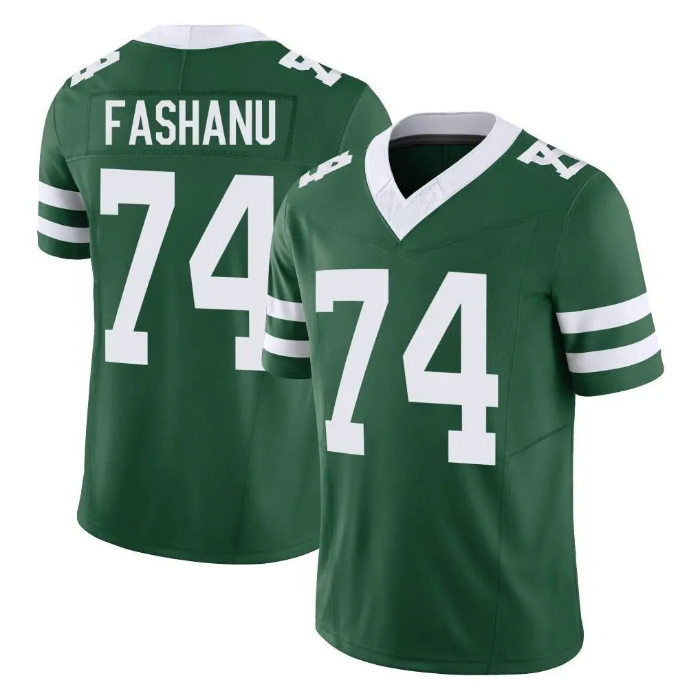 Cooneas NY.Jets #74 Olu Fashanu Player Green Legacy Limited Vapor F.U.S.E. Home Game Stitched Jerseys