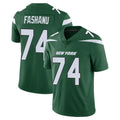 Cooneas NY.Jets #74 Olu Fashanu Player Green Limited Vapor Home Game Stitched Jerseys
