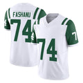 Cooneas NY.Jets #74 Olu Fashanu Player White Limited Classic Vapor F.U.S.E. Home Game Stitched Jerseys