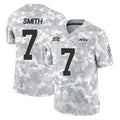 Cooneas NY.Jets #7 Geno Smith Player Arctic Camo Salute to Service Limited Game Stitched Jerseys