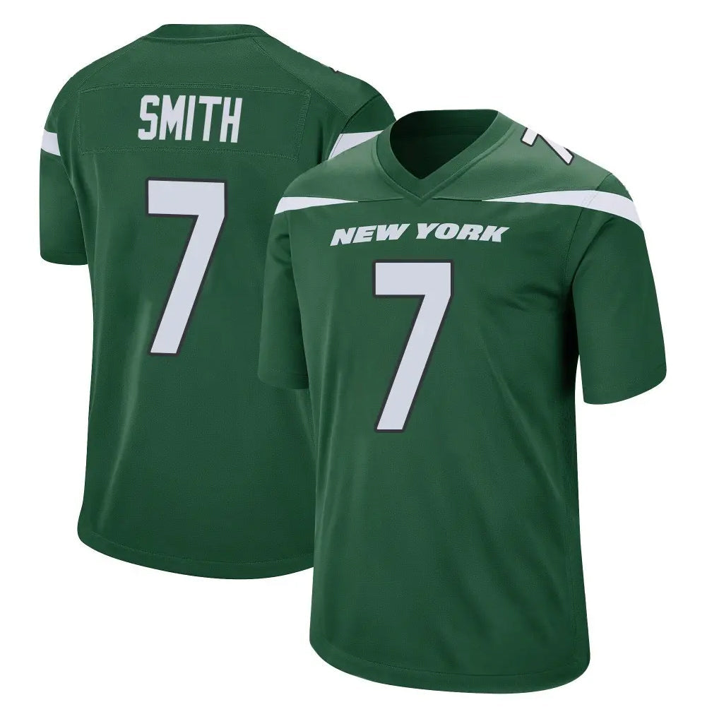 Cooneas NY.Jets #7 Geno Smith Player Green Home Game Stitched Jerseys