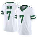 Cooneas NY.Jets #7 Geno Smith Player White Legacy Limited Vapor F.U.S.E. Home Game Stitched Jerseys