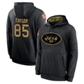 Cooneas NY.Jets #85 Mason Taylor Player Black Salute to Service Hoodies Limited Game Stitched Jerseys